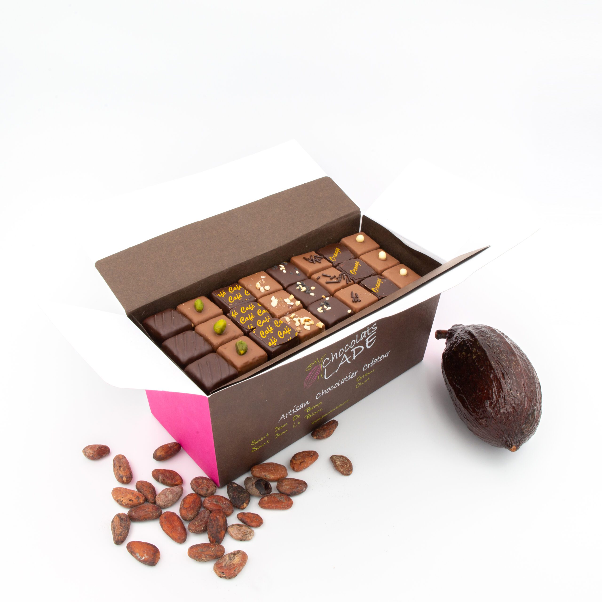 Chocolats La Petite Fabrique Française - Ballotin de 125 g sur