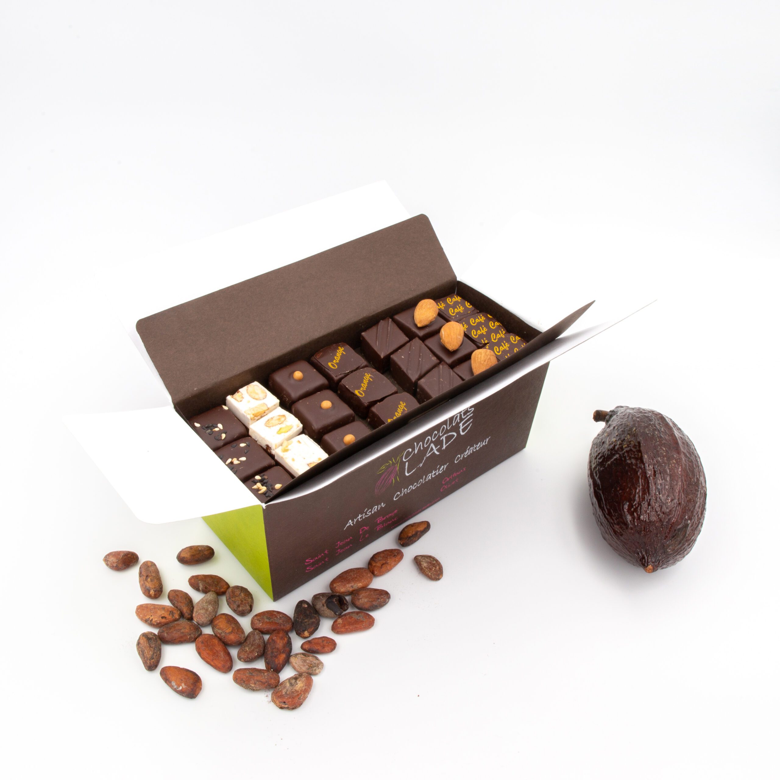 Ballotin 750g - Chocolat noir artisanal • Chocolats Lade